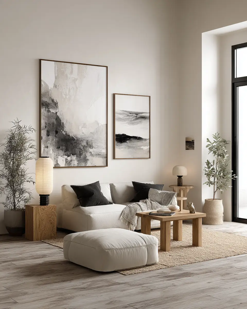 White Minimalist Garage Decor Ideas