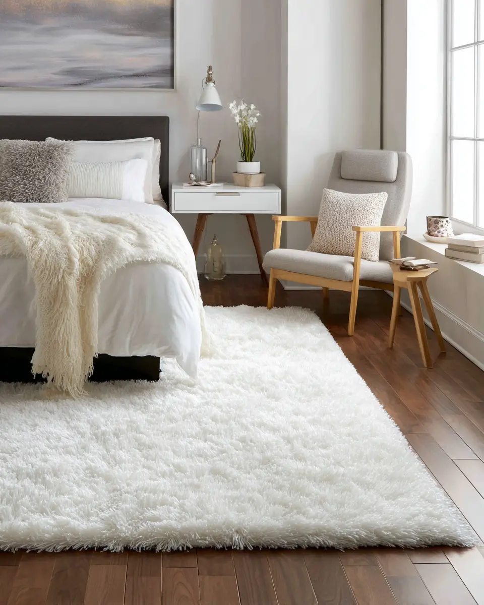 White Modern Bedroom Decor Ideas - Featured