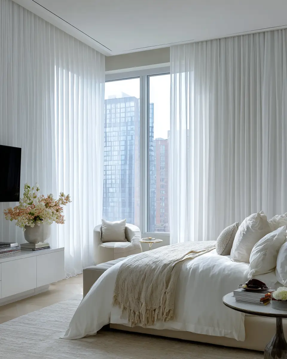 White Modern Bedroom Decor Ideas