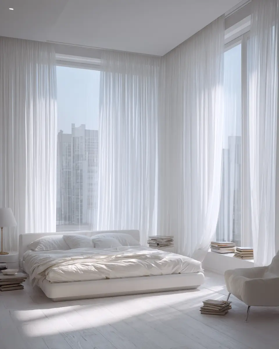 White Modern Bedroom Decor Ideas