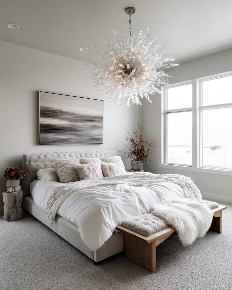 White Modern Bedroom Decor Ideas