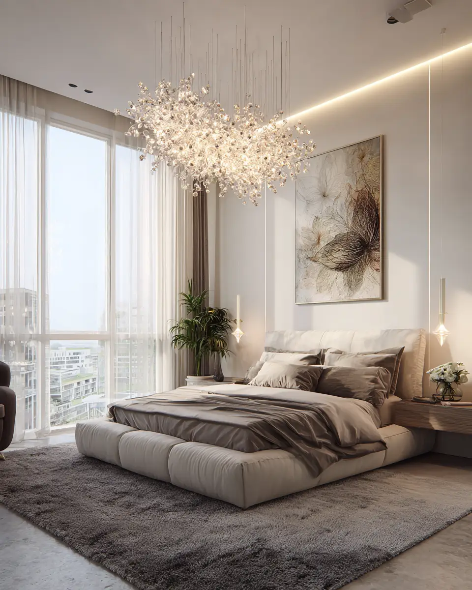White Modern Bedroom Decor Ideas