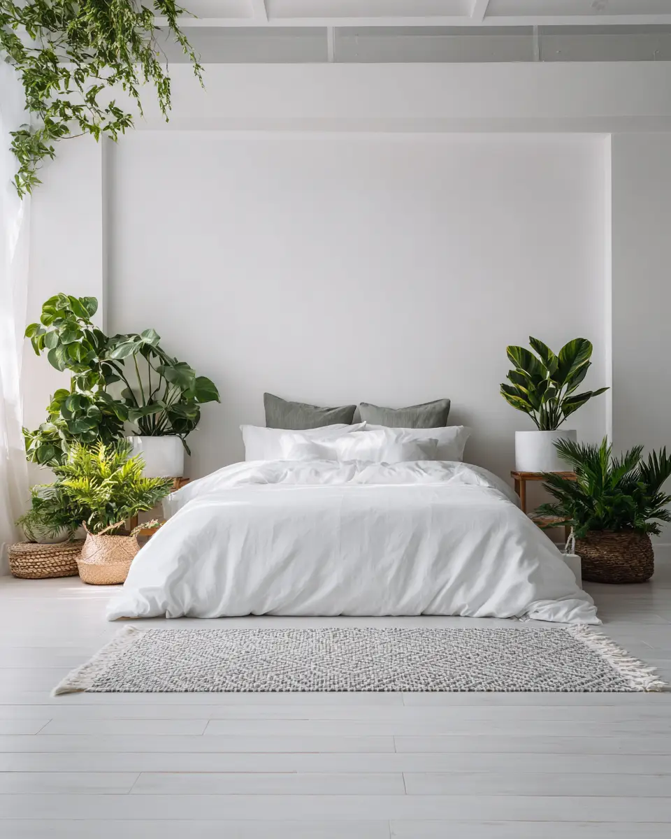 White Modern Bedroom Decor Ideas