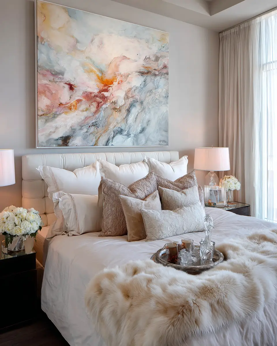 White Modern Bedroom Decor Ideas