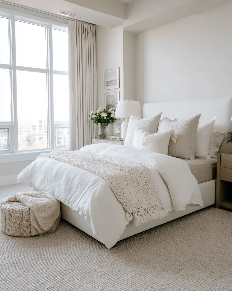 White Modern Bedroom Decor Ideas