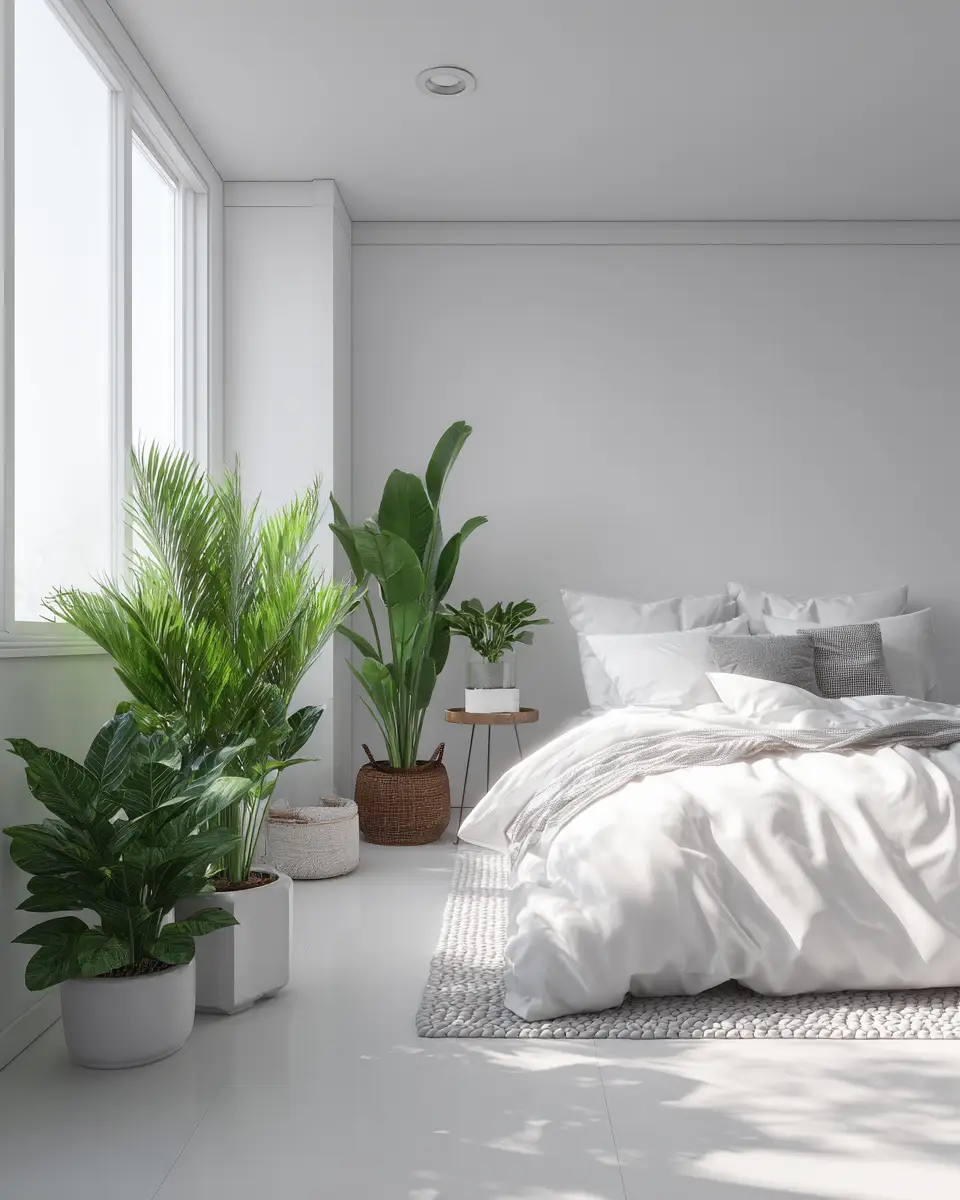 White Modern Bedroom Decor Ideas