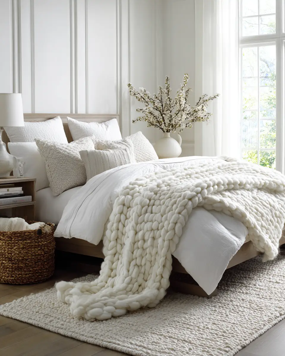 White Modern Bedroom Decor Ideas