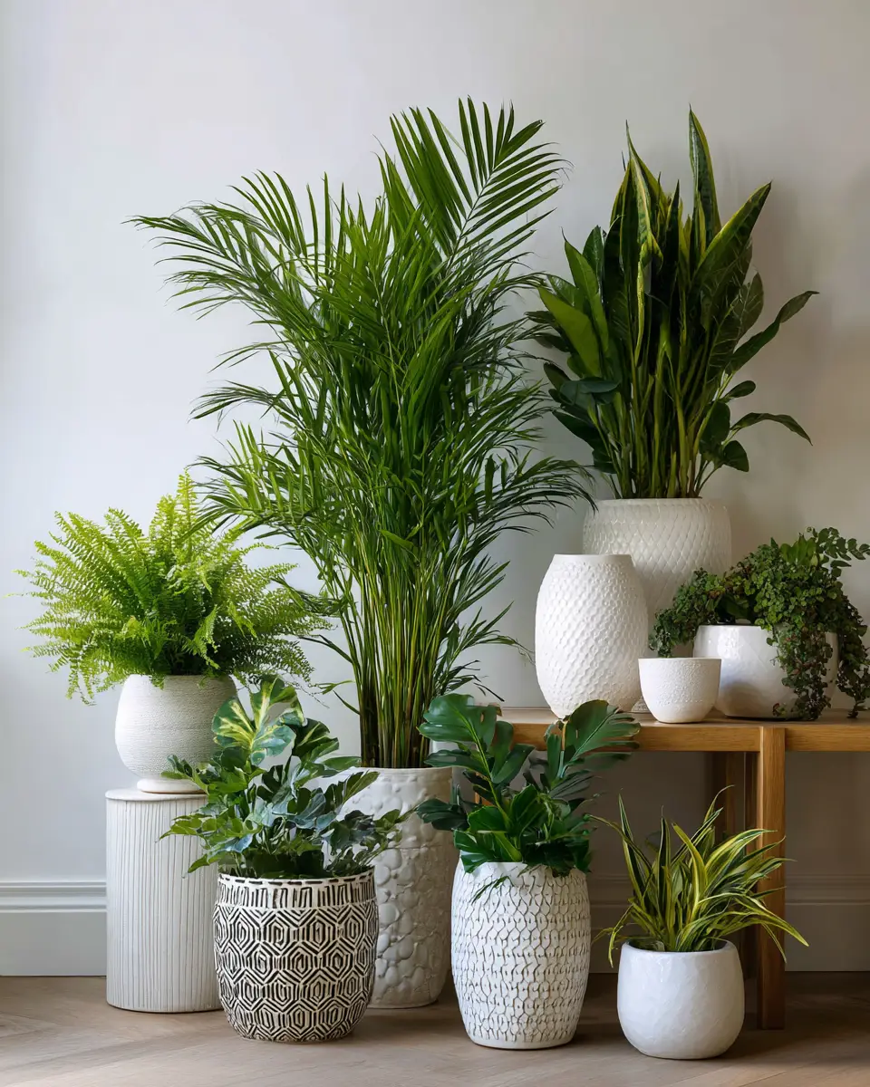 White Modern Living Room Decor Ideas