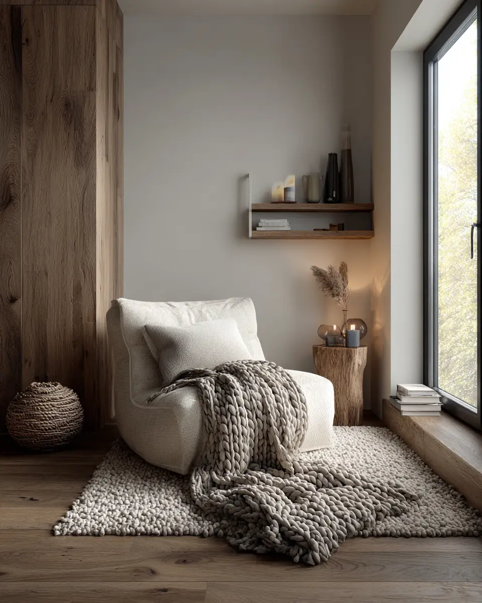 White Modern Living Room Decor Ideas