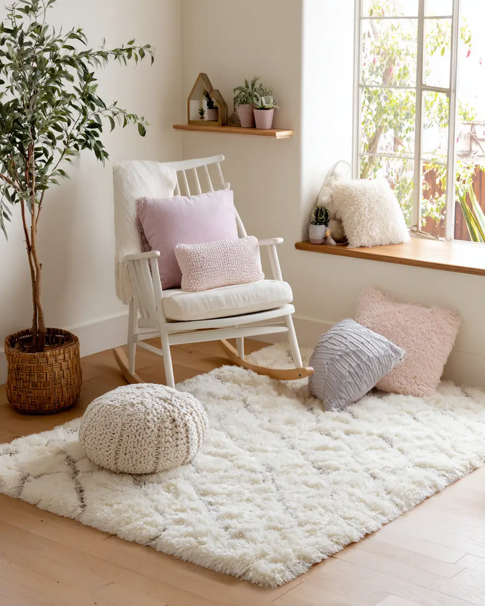 White Modern Nursery Decor Ideas