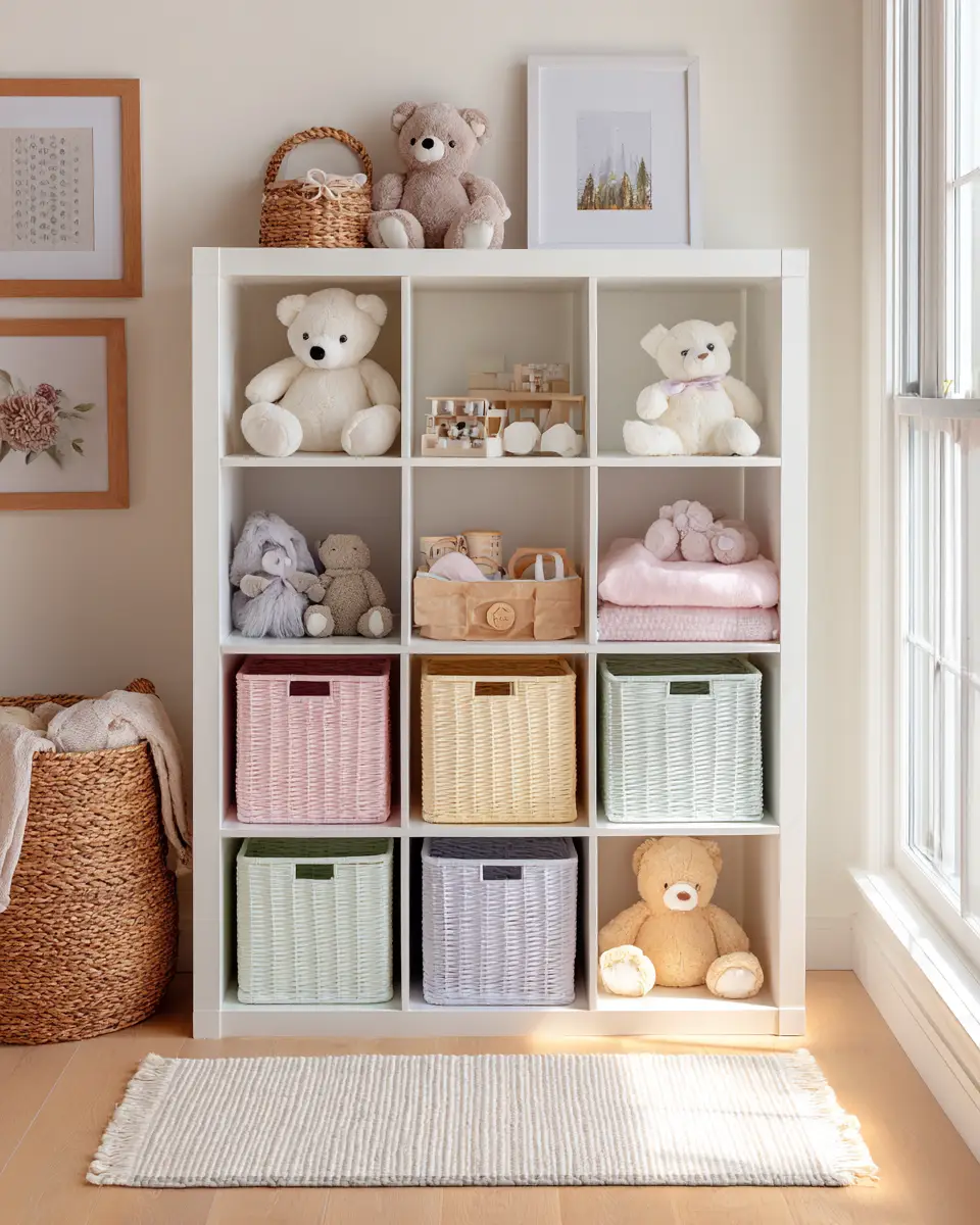 White Modern Nursery Decor Ideas
