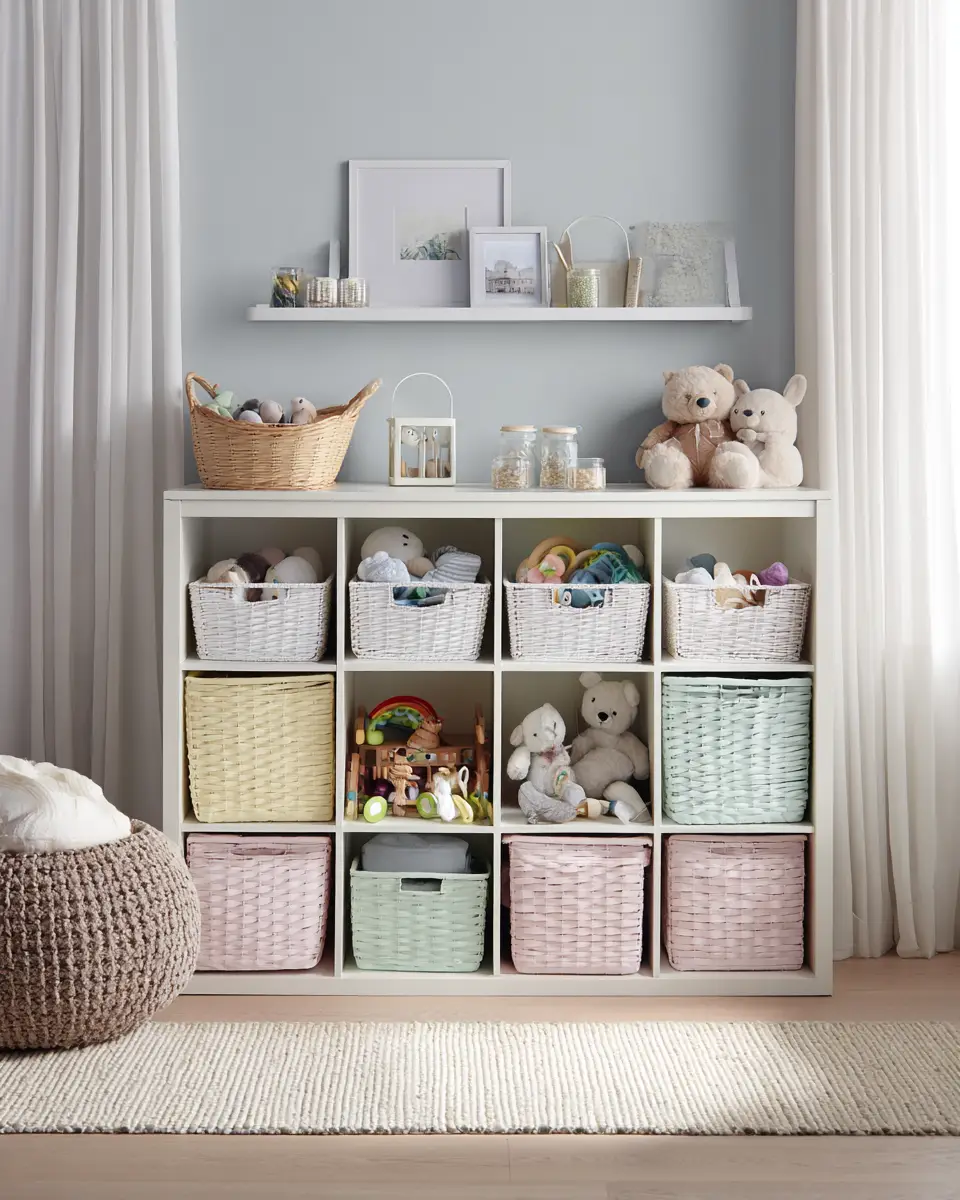 White Modern Nursery Decor Ideas