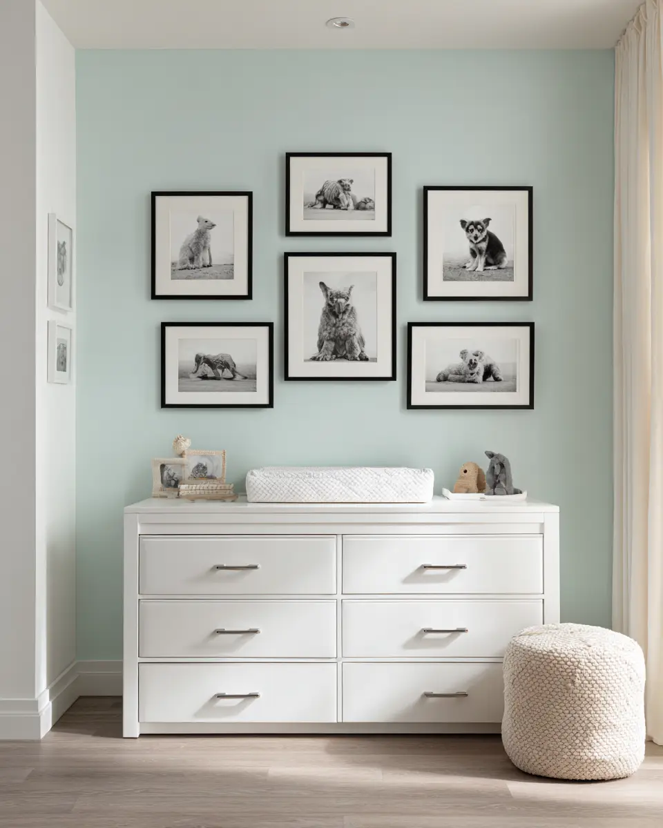 White Modern Nursery Decor Ideas