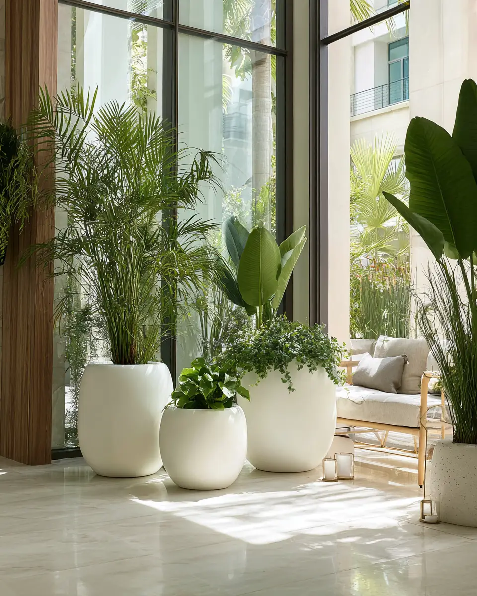 White Modern Patio Decor Ideas