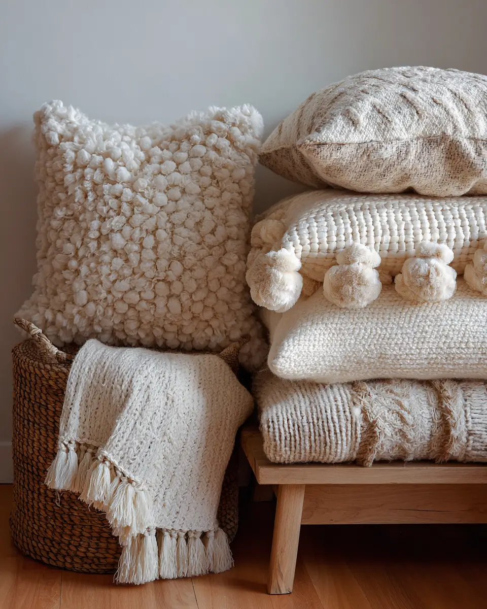 White Organic Modern Nursery Decor Ideas