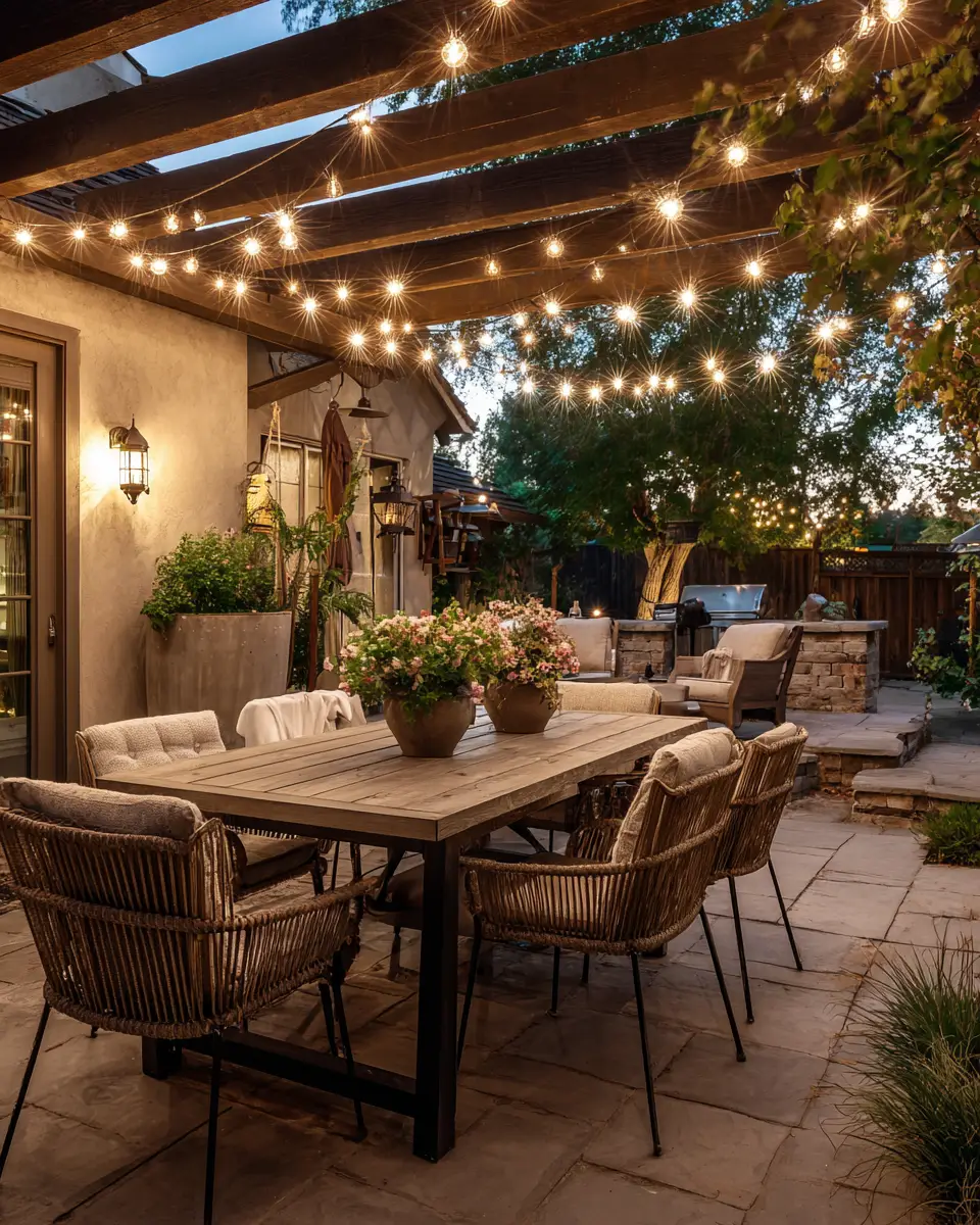 White Patio Decor Ideas