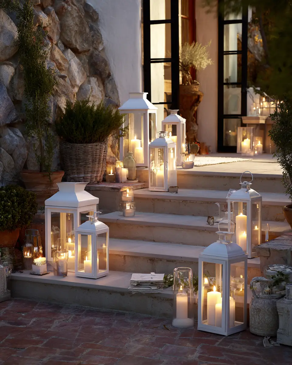 White Patio Decor Ideas