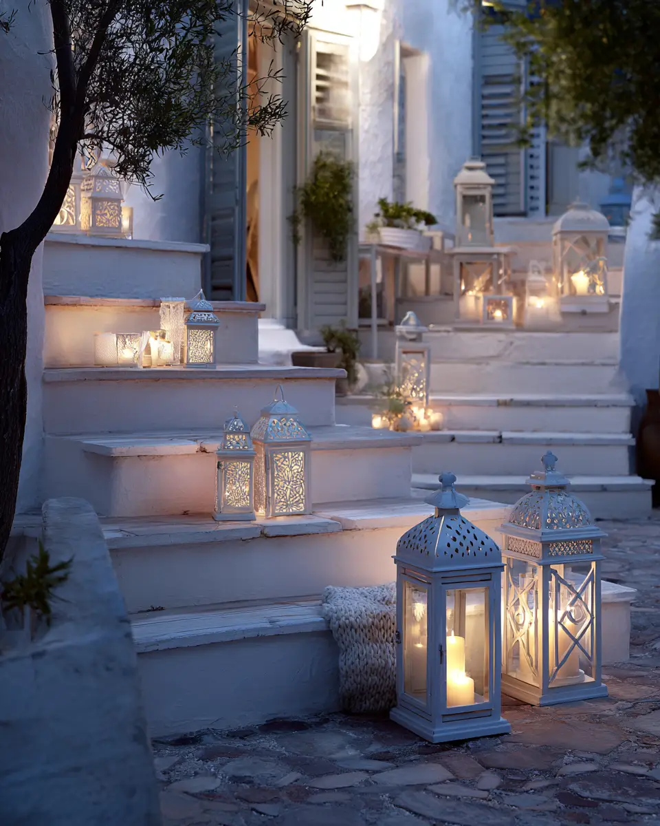 White Patio Decor Ideas