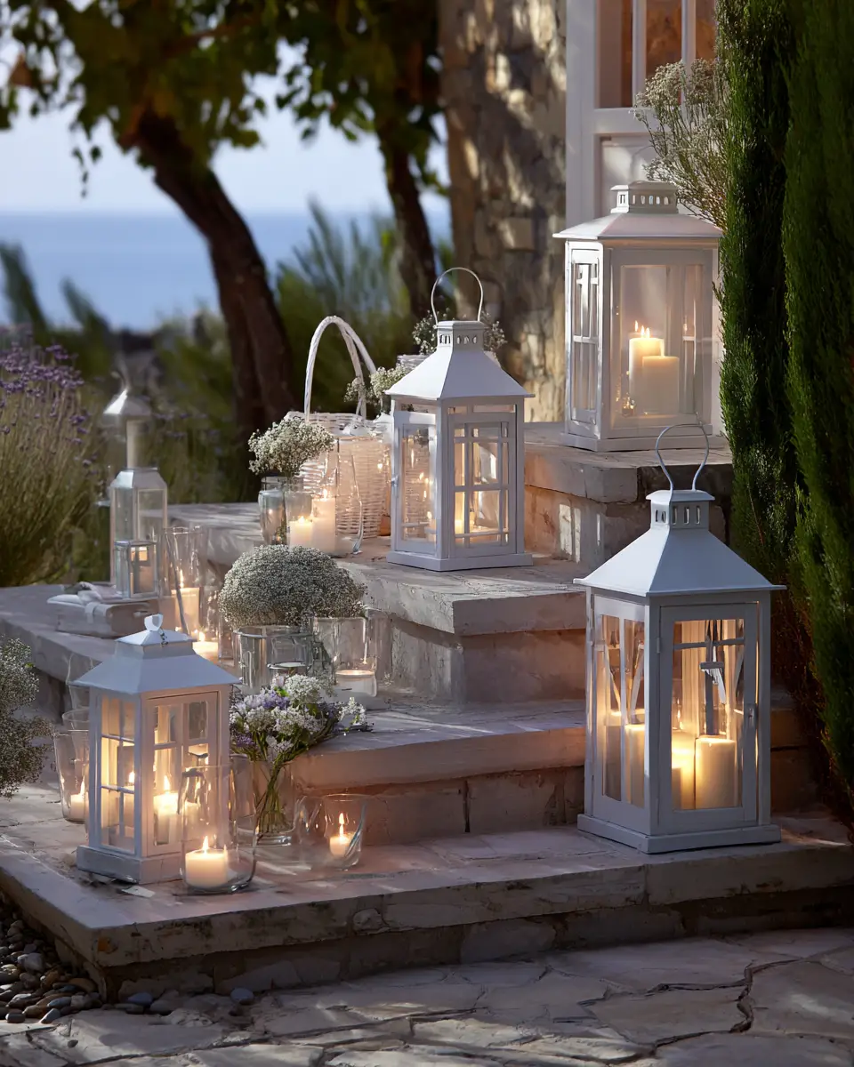 White Patio Decor Ideas