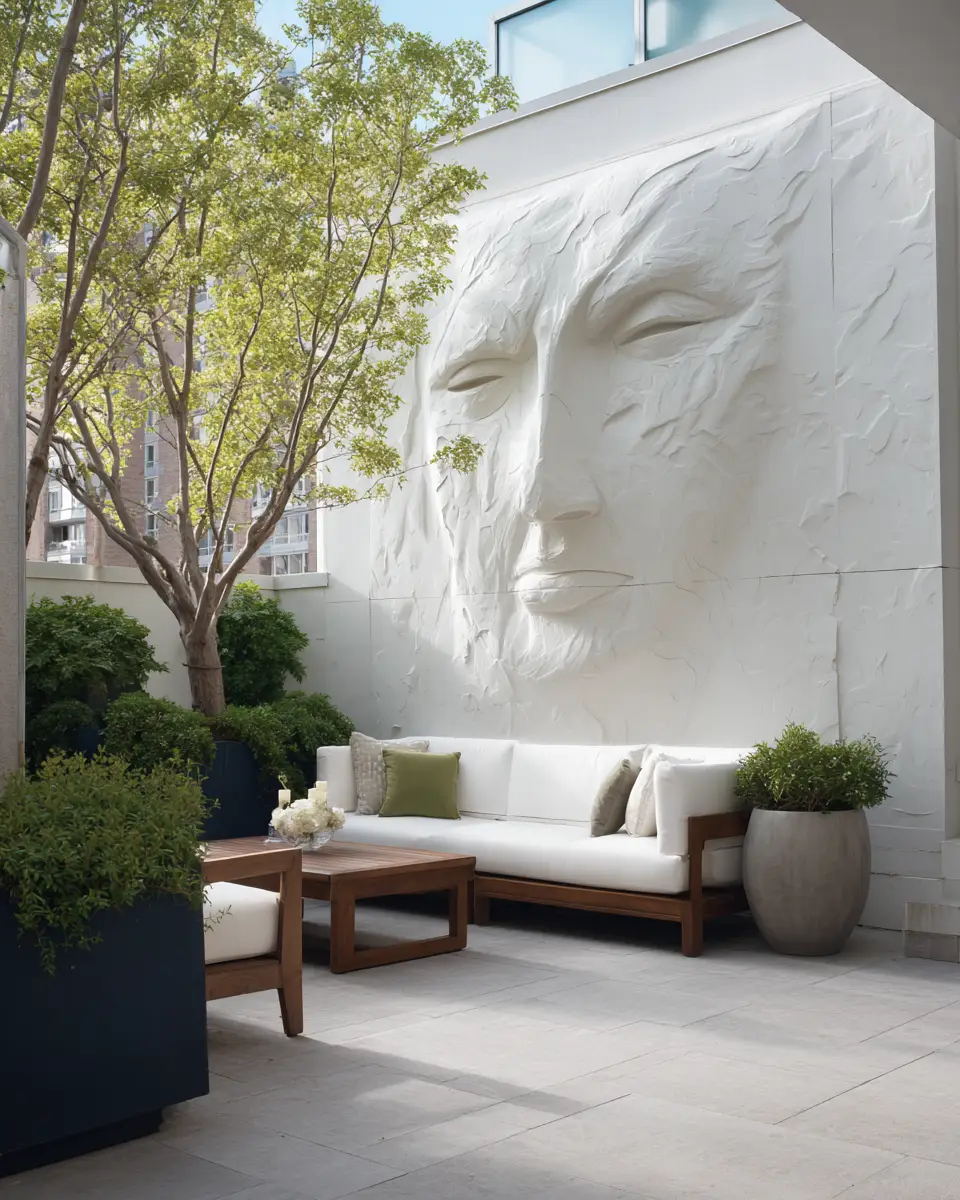 White Patio Decor Ideas