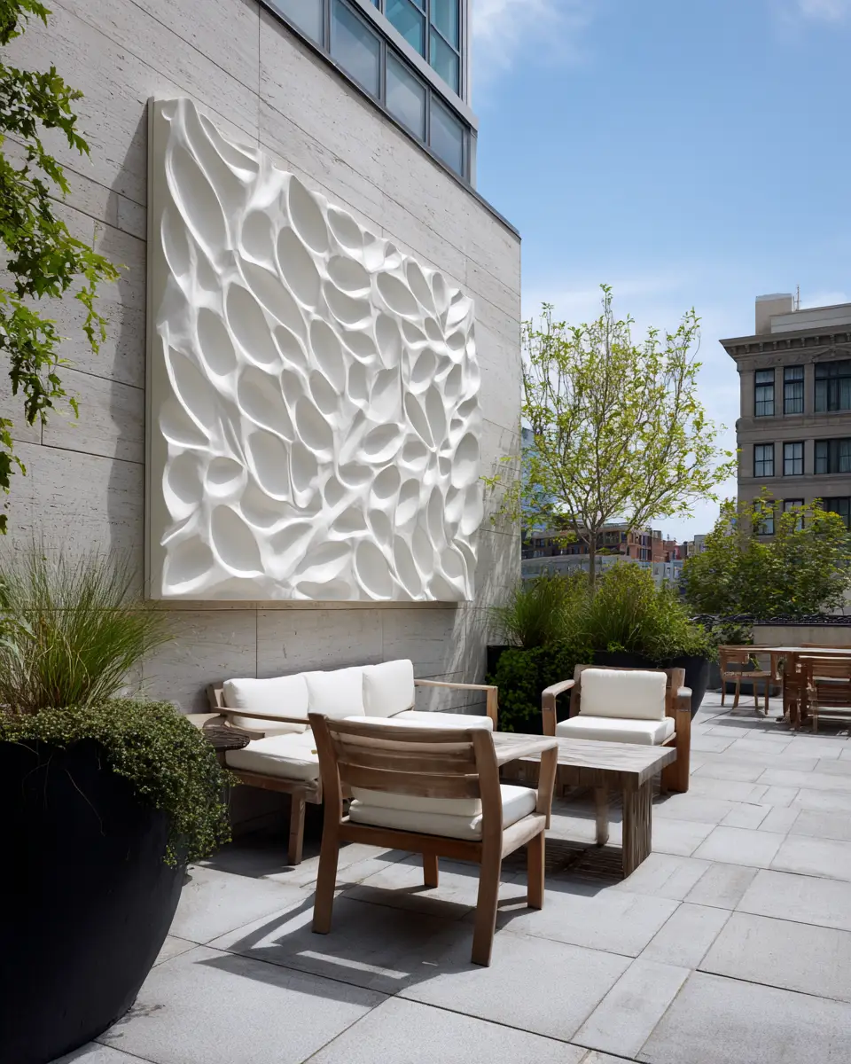 White Patio Decor Ideas