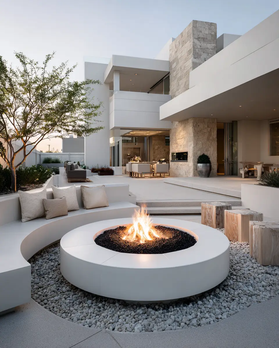 White Patio Decor Ideas