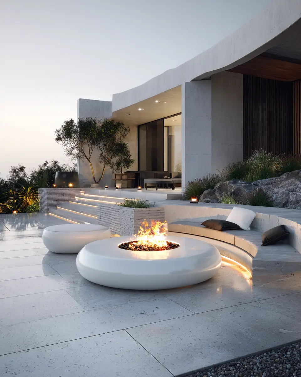 White Patio Decor Ideas