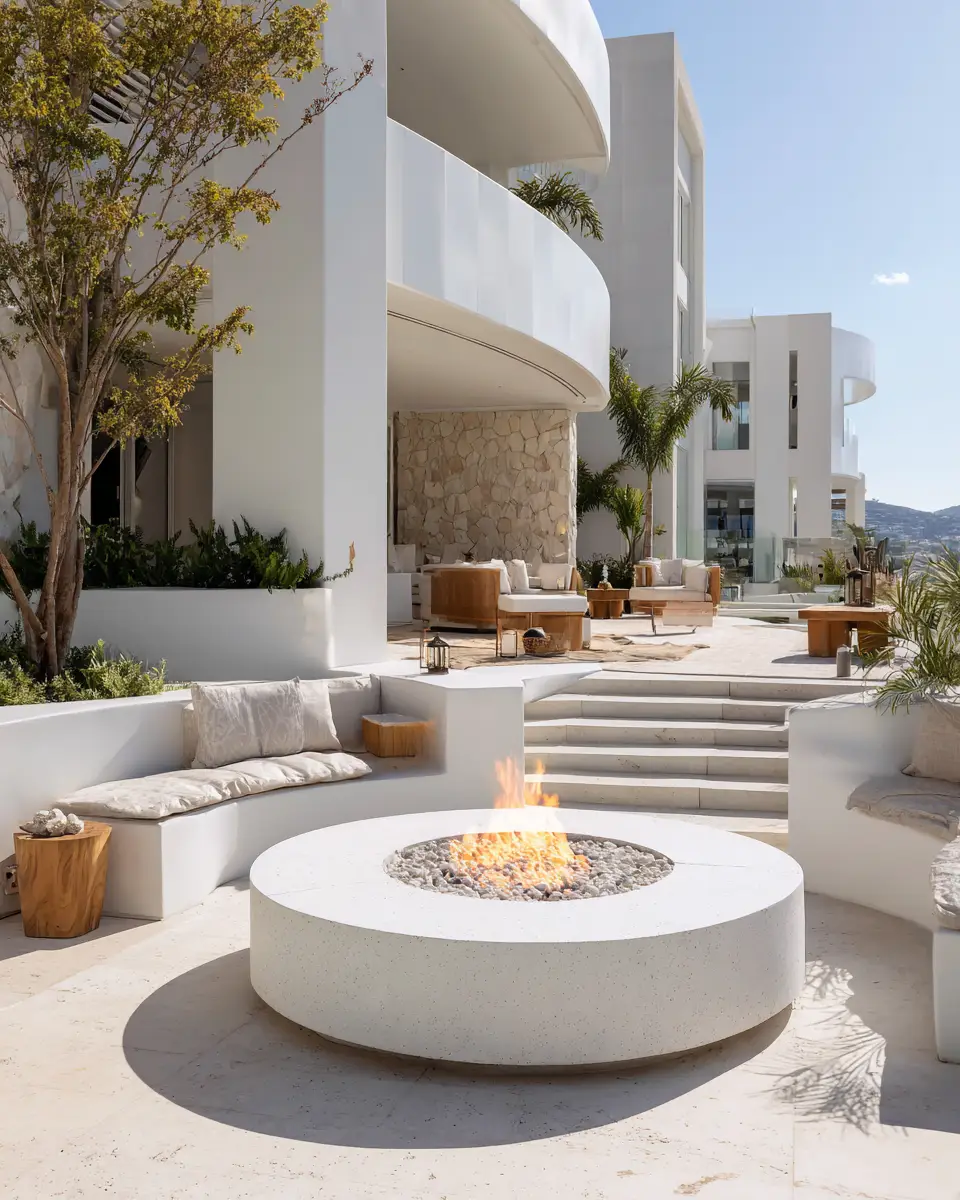 White Patio Decor Ideas