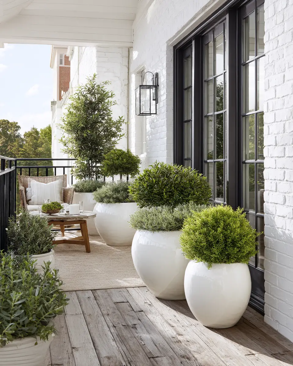 White Patio Decor Ideas