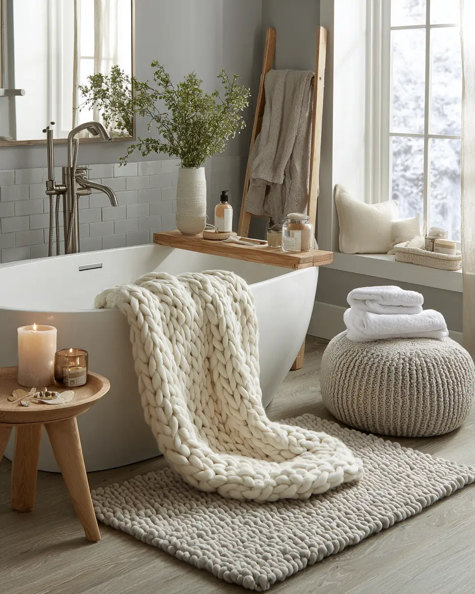 Winter Bathroom Decor Ideas