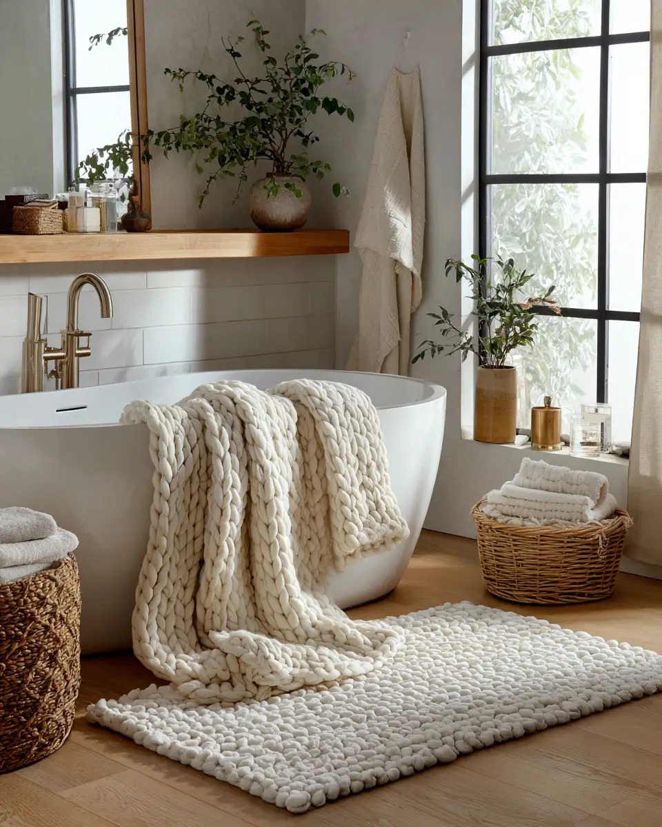 Winter Bathroom Decor Ideas
