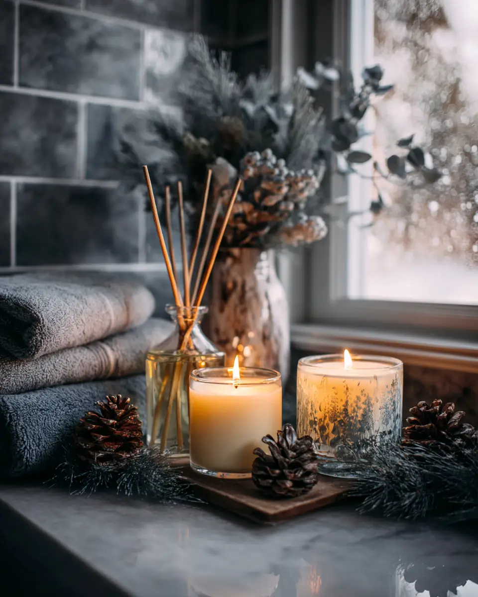 Winter Bathroom Decor Ideas