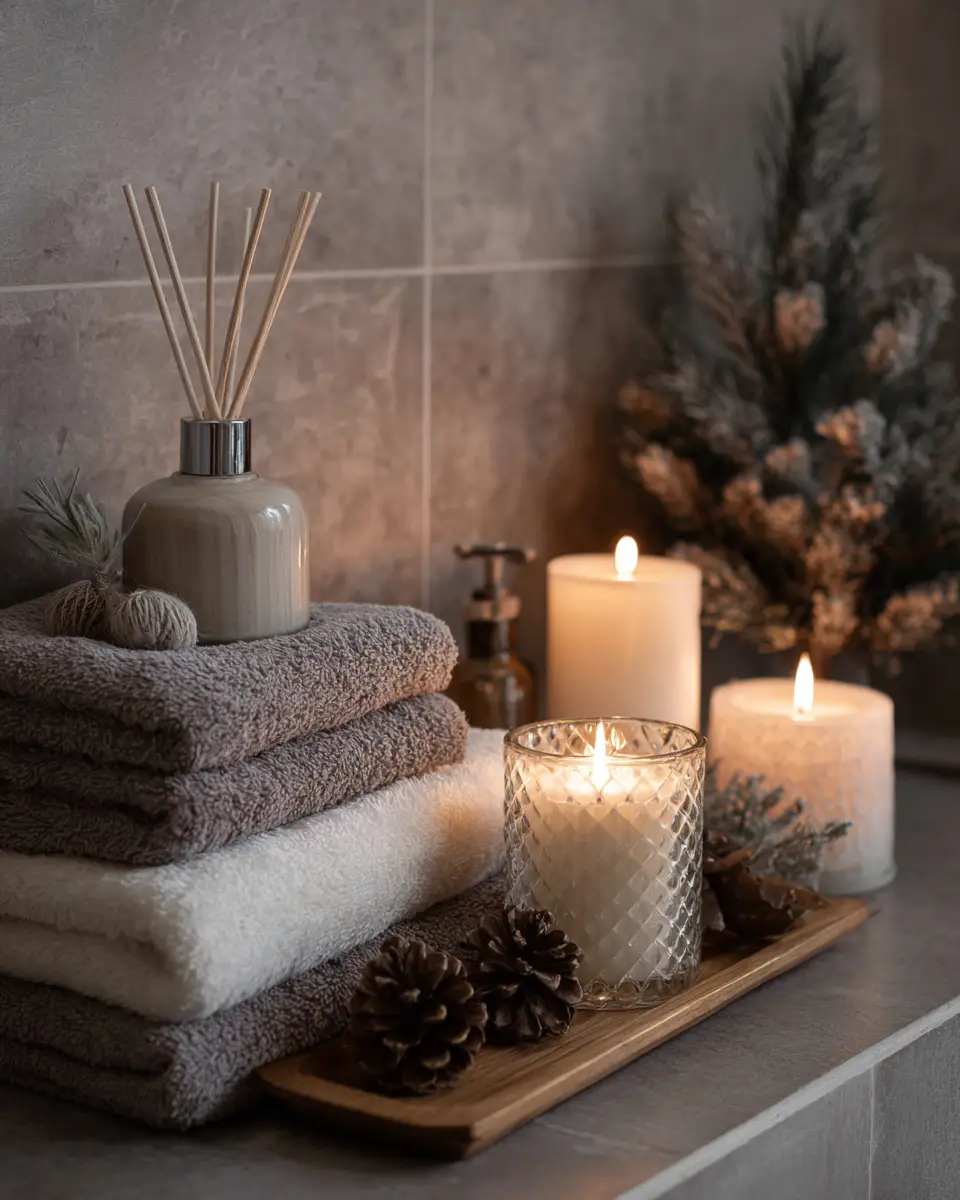 Winter Bathroom Decor Ideas
