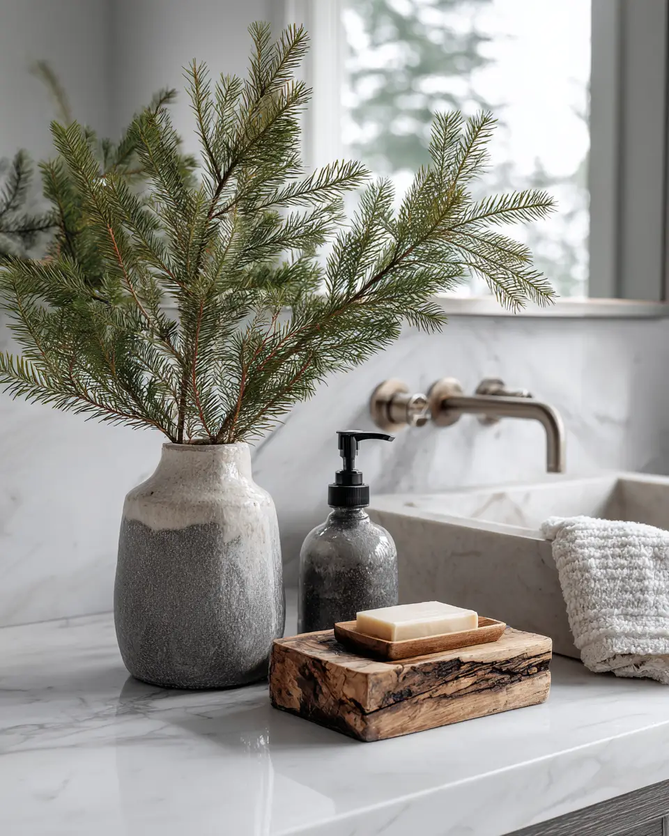 Winter Bathroom Decor Ideas