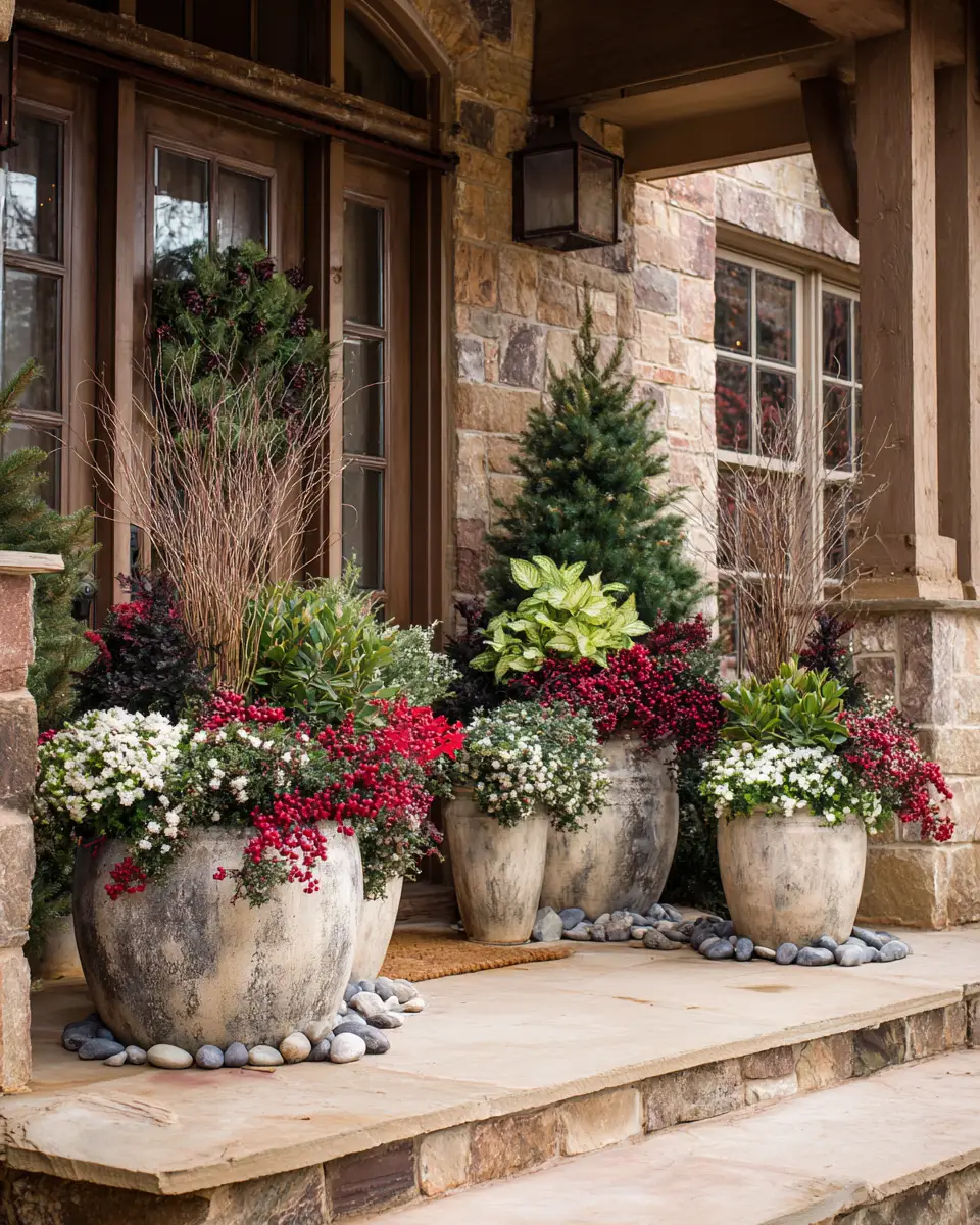 Winter Porch Decor Ideas - Featured